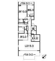 Floor: 3LD ・ K + 2WIC (walk-in closet) + SIC (shoes closet), the occupied area: 108.74 sq m, Price: 139 million yen, currently on sale