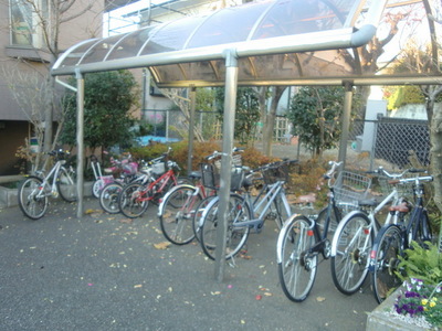 Other common areas. It is a bicycle parking space