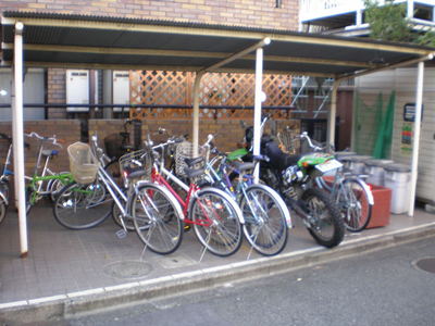 Other common areas. Bicycle-parking space