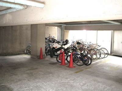 Other common areas. Covered parking lot