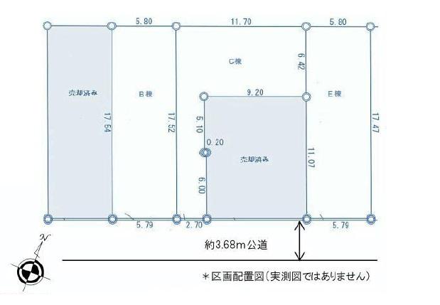 Compartment figure. 70,400,000 yen, 3LDK + S (storeroom), Land area 104.08 sq m , Building area 94.4 sq m