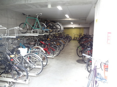 Other common areas. Bicycle-parking space