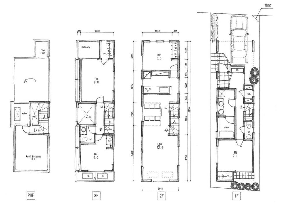 Building plan example (floor plan). Building plan example Building price 21 million yen Building area 128.15 sq m