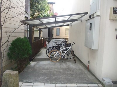 Other common areas. Bicycle-parking space