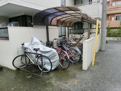 Other common areas. It is a bicycle parking space