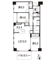 Floor: 3LDK + WIC, the occupied area: 72.01 sq m, Price: TBD