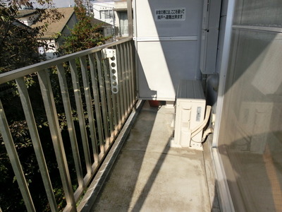 Balcony. Laundry outside is dry possible balcony