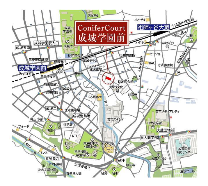 Local guide map