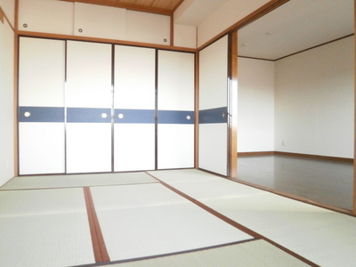 Living and room. Japanese-style room that follow from living