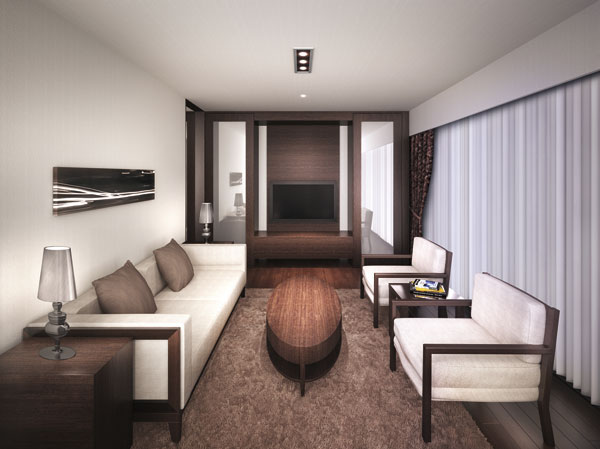 Shared facilities.  [Guest suite] (Rendering)