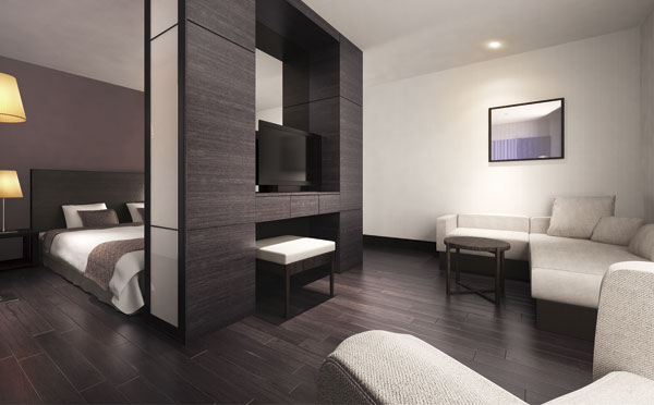 Shared facilities.  [Guest suite] (Rendering)