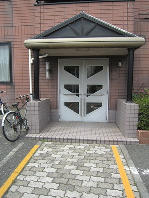 Entrance. Building entrance