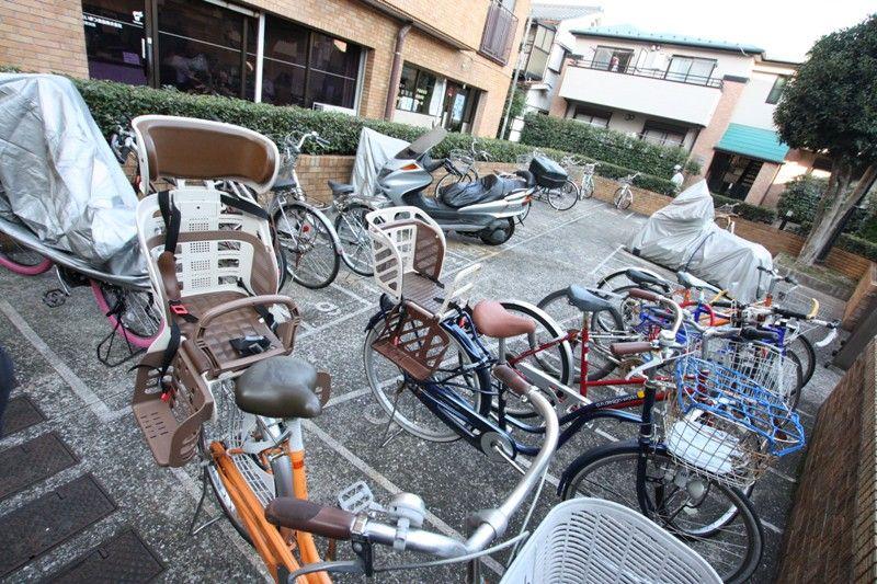 Other common areas. Bicycle-parking space