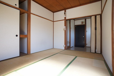 Living and room. Of moist and calm atmosphere Japanese-style room.