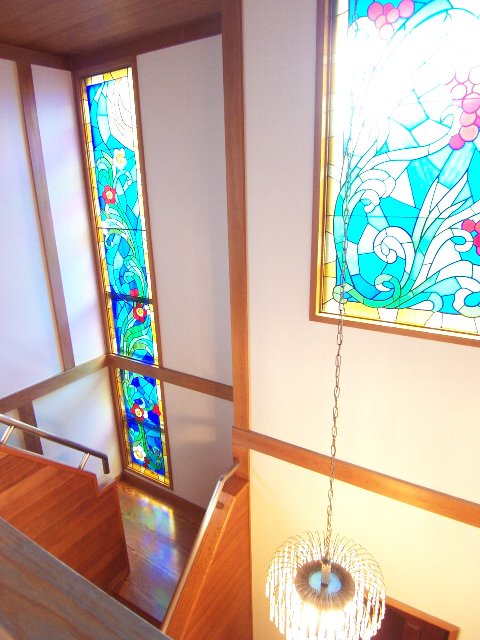 Other. Stairs ・ Stained glass