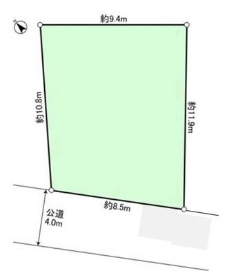 Compartment figure. Land plots Land area: 100.82 sq shaping areas of m (30.49 square meters)