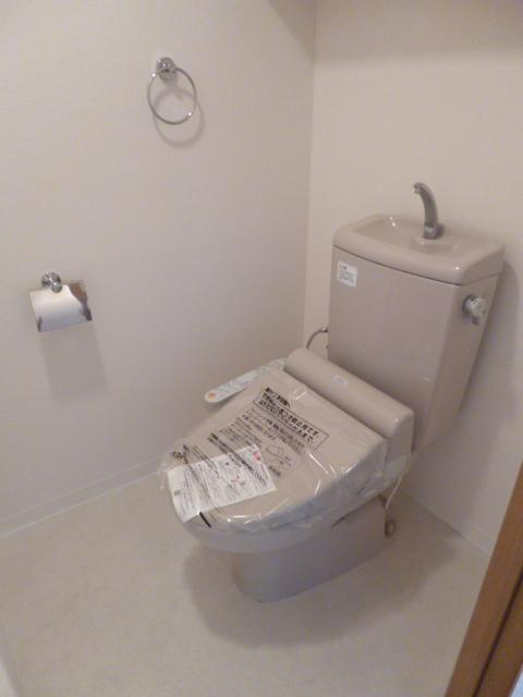 Toilet. New exchange already. Shower toilet.