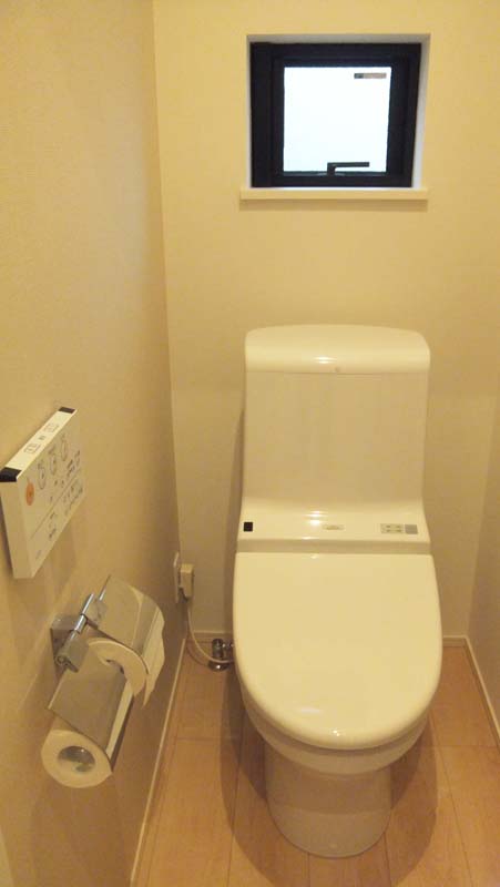 Toilet. Toilet There are two places on the first floor and the third floor, Shower toilet also comes with