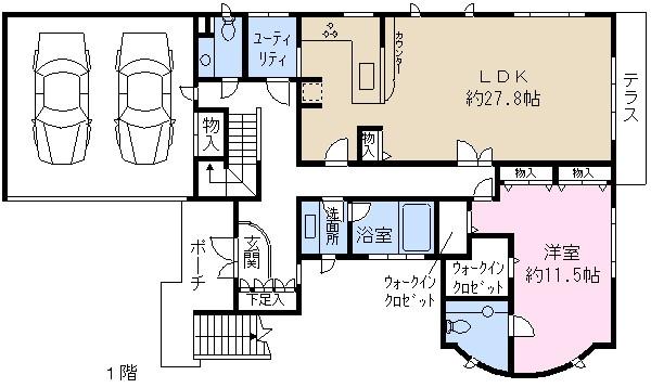 Floor plan. 200 million 18 million yen, 6LDK + 3S (storeroom), Land area 360.16 sq m , Building area 387.72 sq m