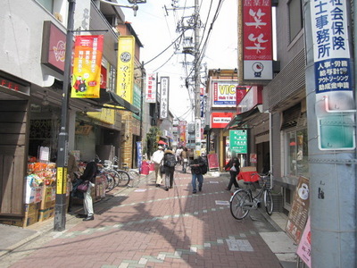 Shopping centre. Chitosefunabashi 300m to shopping street (shopping center)