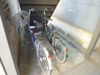 Other common areas. Place for storing bicycles