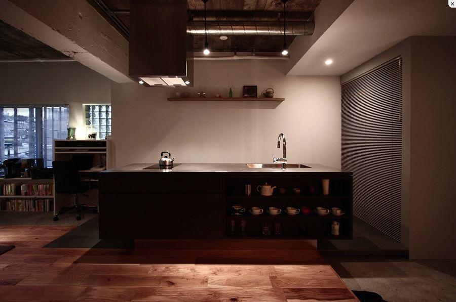 Kitchen. Renovation construction cases