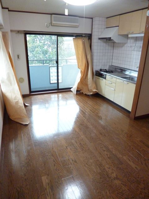 Living and room. Beautiful bathroom.