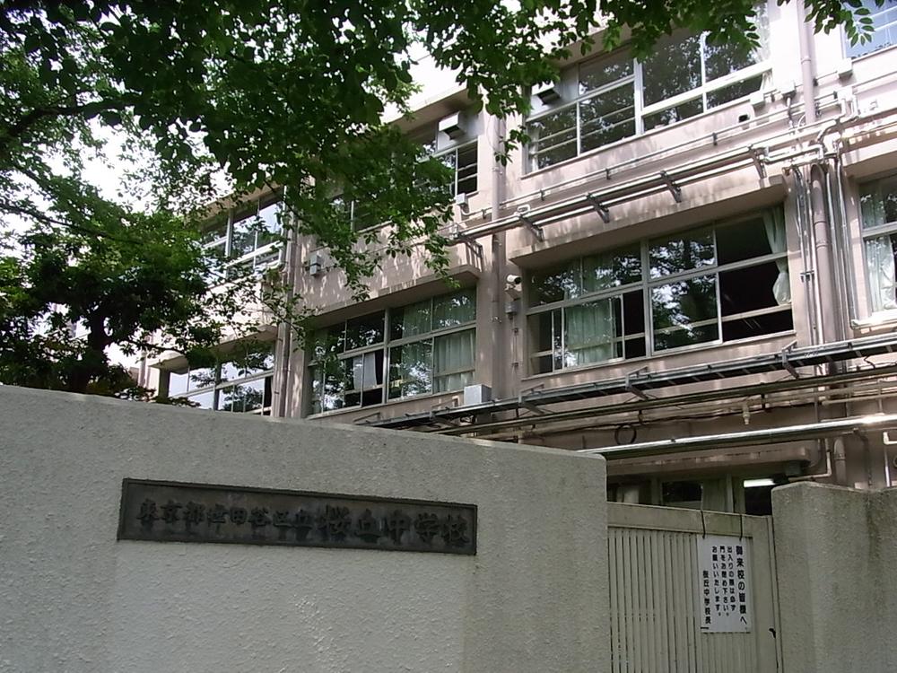 Junior high school. Sakuragaoka 420m until junior high school