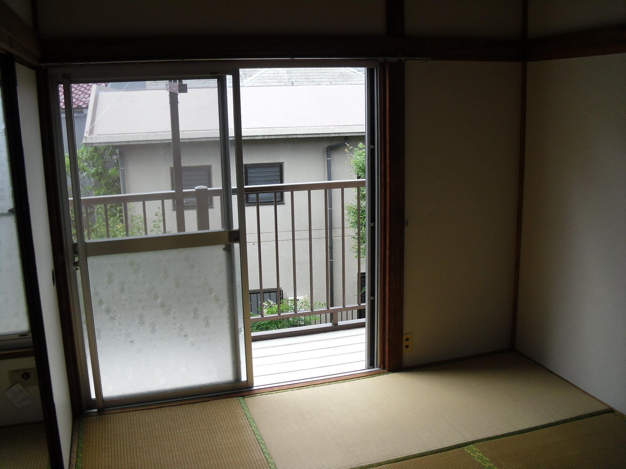 Balcony. Balcony from Japanese-style room