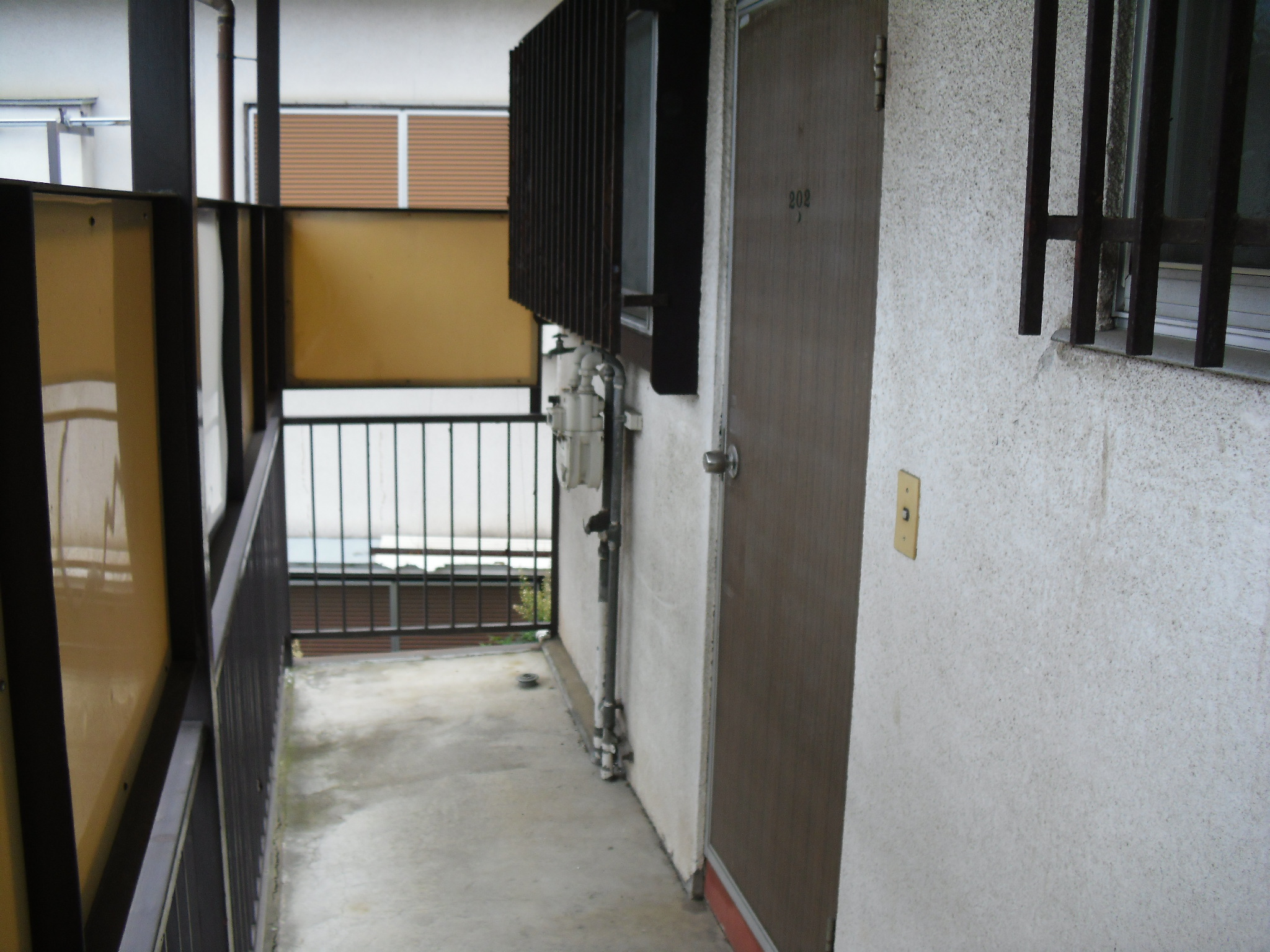 Entrance. Entrance and Laundry Area