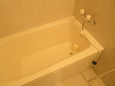 Bath. Spacious bathtub