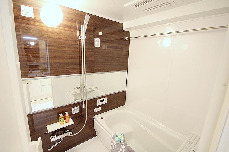 Bathroom. Spread of UB, It has been coordinated with calm hue Indoor (10 May 2013) Shooting