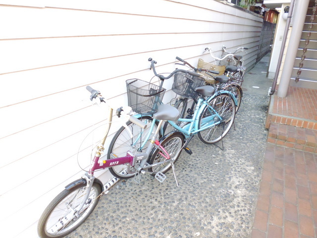 Other common areas. Bicycle shed