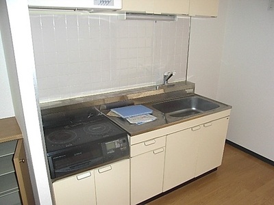 Kitchen. IH is with a stove 2-neck