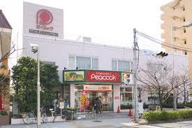 Supermarket. Daimarupikokku Sakurashinmachi to the store 504m