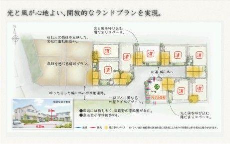 The entire compartment Figure. Pleasant light and wind, Achieve an open land plan.