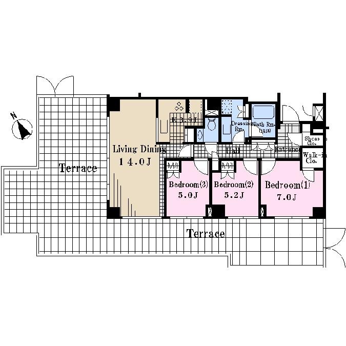Floor plan. 3LDK, Price 94,800,000 yen, Occupied area 80.92 sq m