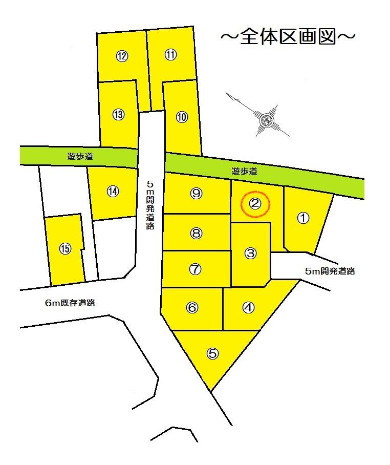 Compartment figure. Land price 36,800,000 yen, Land area 88.64 sq m