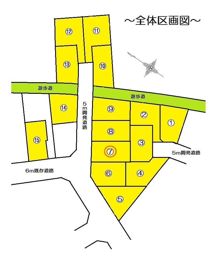 Compartment figure. Land price 36,800,000 yen, Land area 88.03 sq m