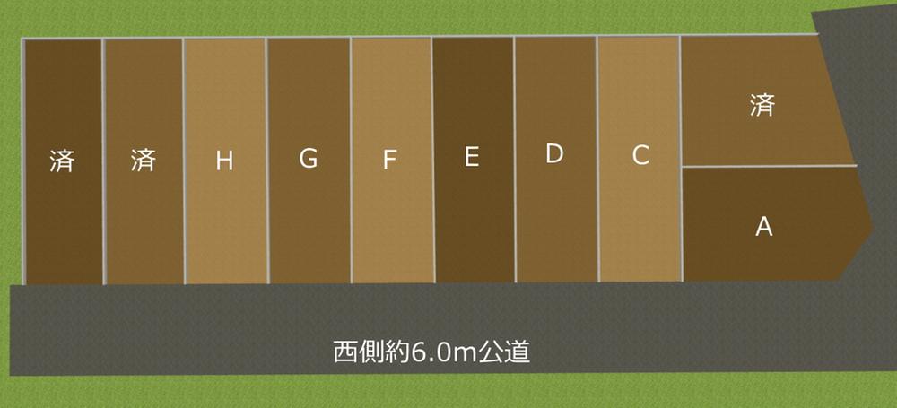 Compartment figure. Land price 27.3 million yen, Land area 42.02 sq m