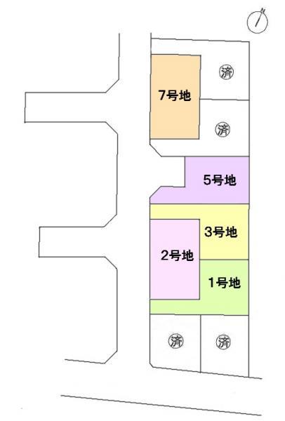 Compartment figure. Land price 33,300,000 yen, Land area 100 sq m compartment view