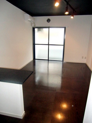 Living and room. Flooring