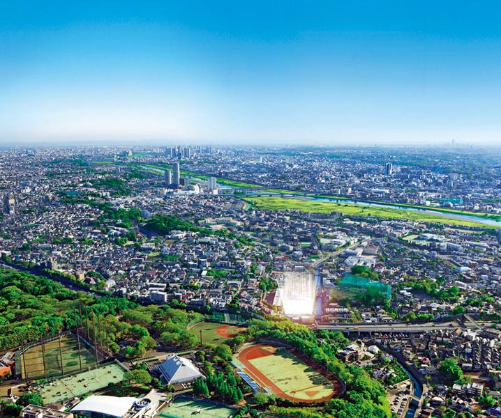 It is seen from the sky site (December 2011) shooting ※ Which was subjected to some CG processing, In fact a slightly different.