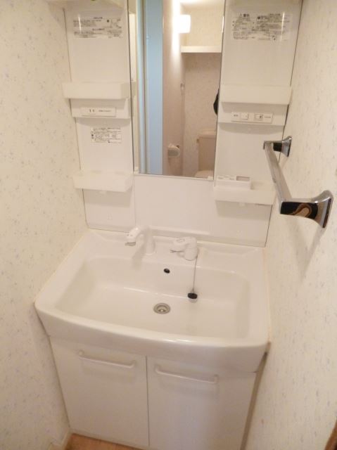 Washroom. With shampoo dresser.