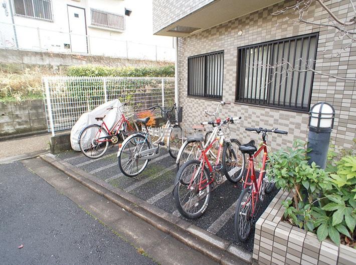 Other common areas. Bicycle-parking space