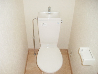 Toilet. Since there is an electrical outlet can washlet installation