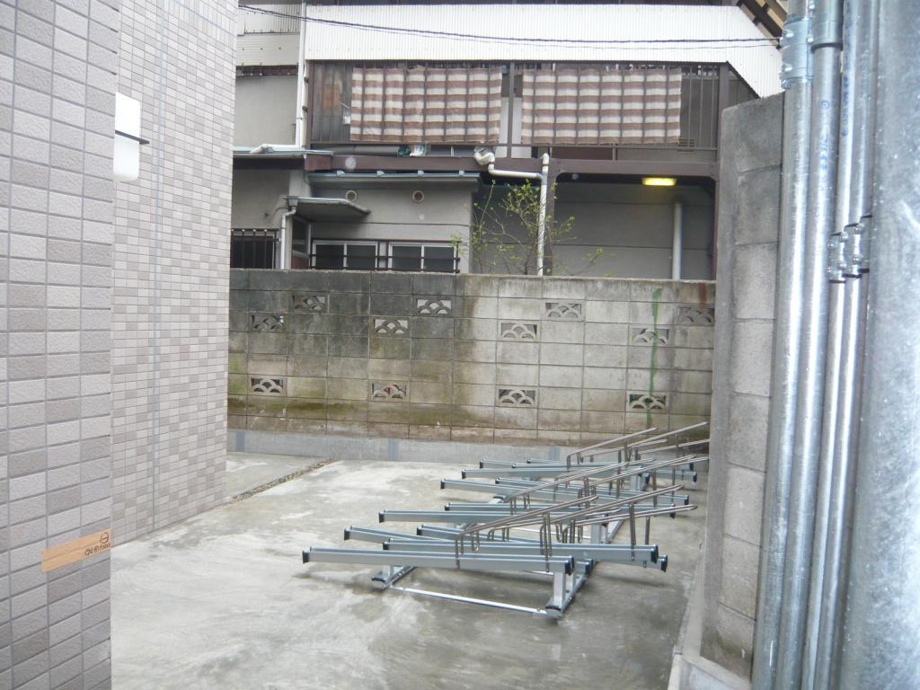 Other common areas. bicycle parking space