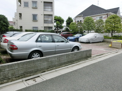 Parking lot. Parking space is