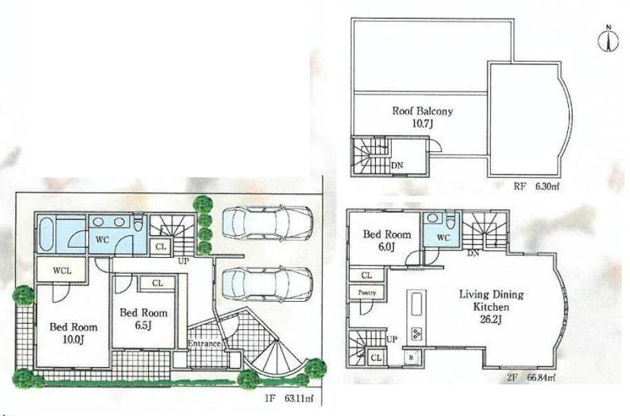 Other building plan example. Building plan example (C No. land) Building area 136.25 sq m