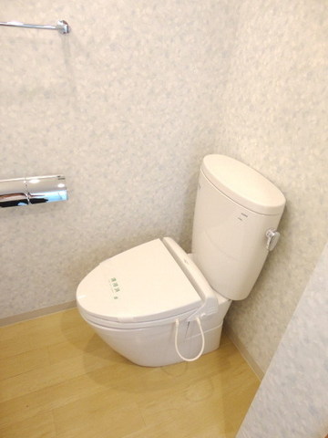 Toilet. Compact and cute toilet